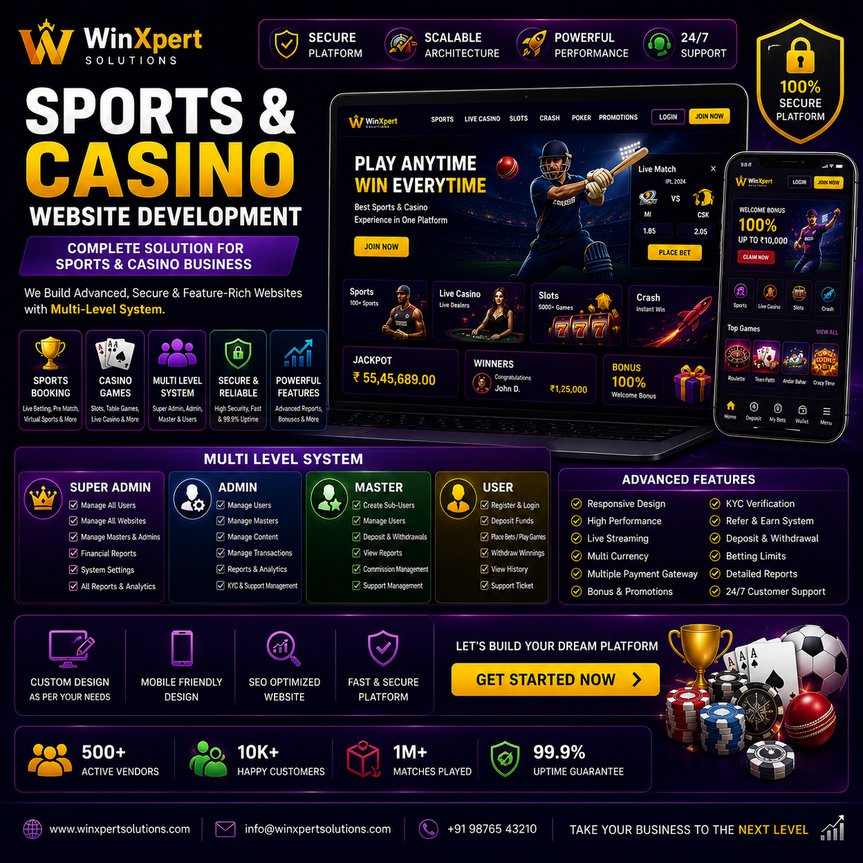 Sports & Casino Platform
